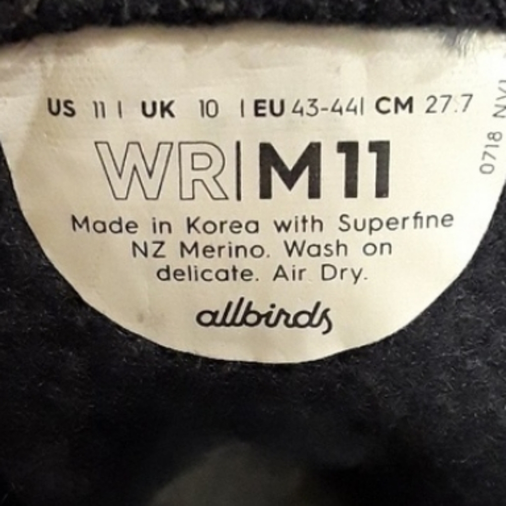 Allbirds, Medium gray/ blue allbirds - Picture 2 of 5